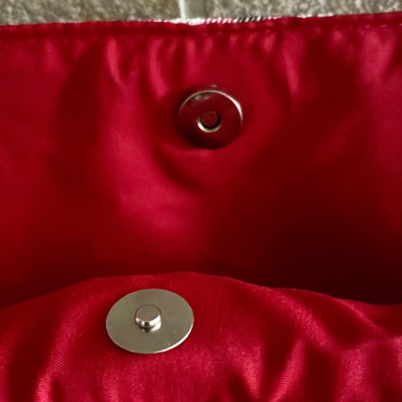 Disney Merry and Bright Mickey Mouse Red Tote Bag - Picture 6 of 6